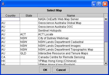 Selecting Maps